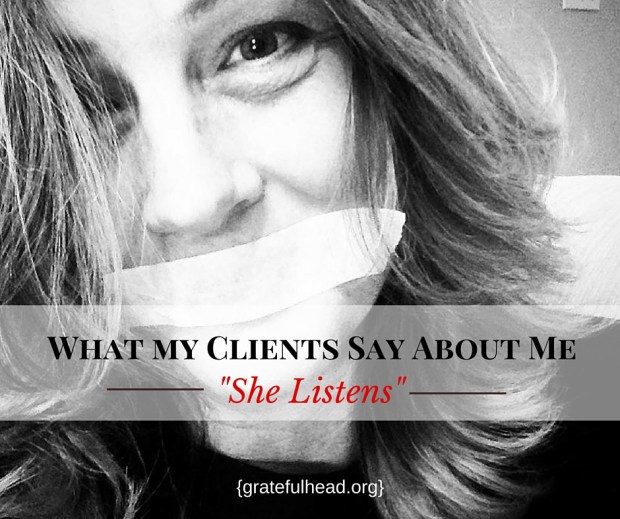 What My Clients Say About Me